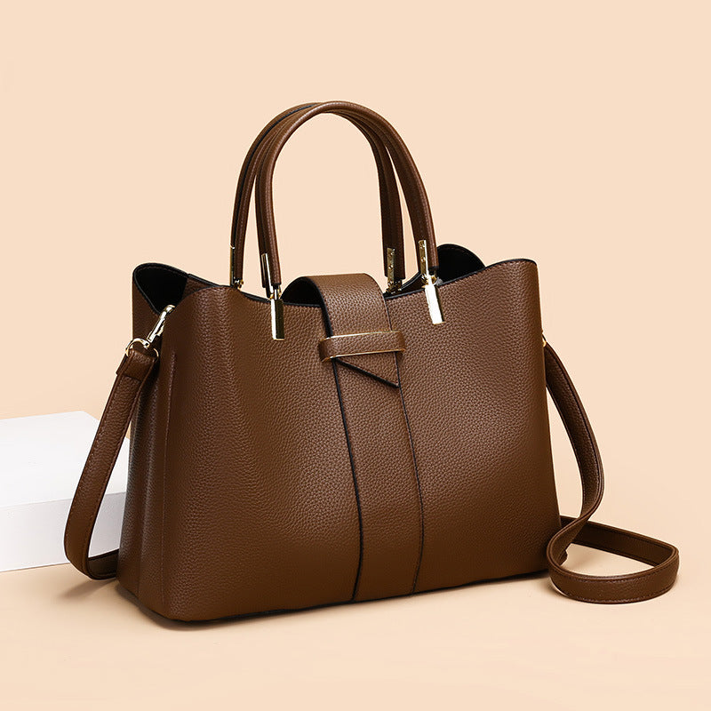 Bolso Retro Mujer con Bandolera - Diseño Simple Elegante Estilo Vintage