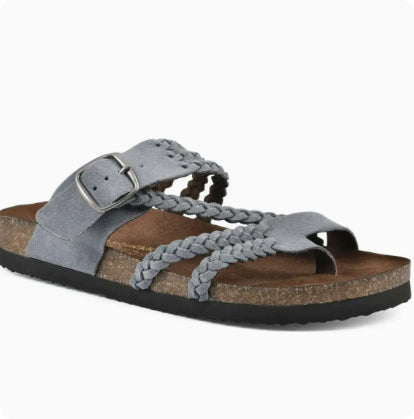 Sandalias Planas Tejidas con Tiras Mujer - Estilo Europeo y Americano