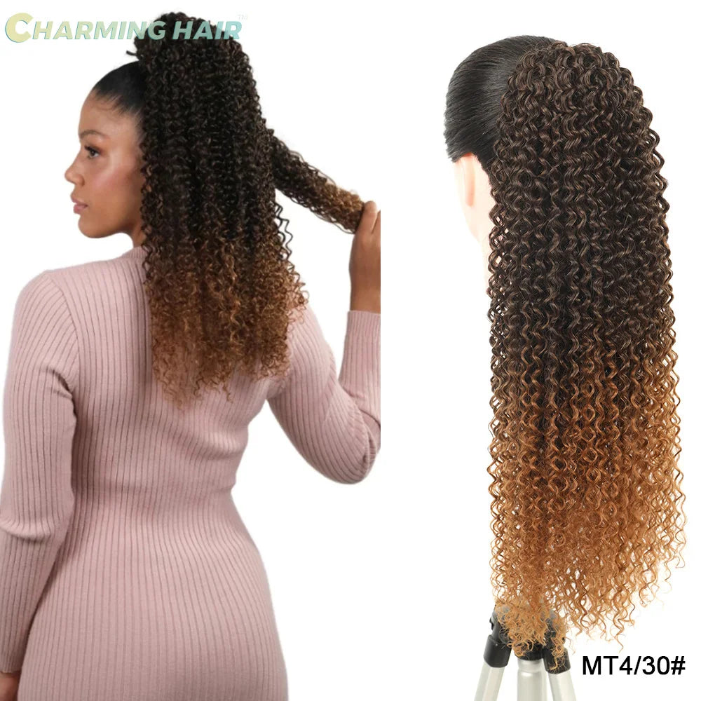 Aplique Rabo de Caballo Largo Rizado 70cm | Fibra Premium con Clip