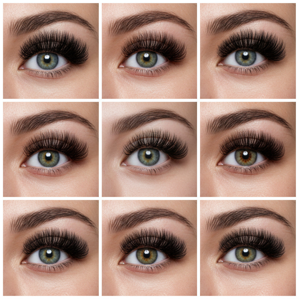 Extensiones Pestañas Volumen Premium Lashprofessor 0.03-0.1 - Calidad Profesional Efecto Natural