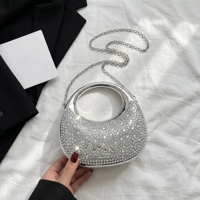 Minibolso de Fiesta con Pedrería, Varios Modelos