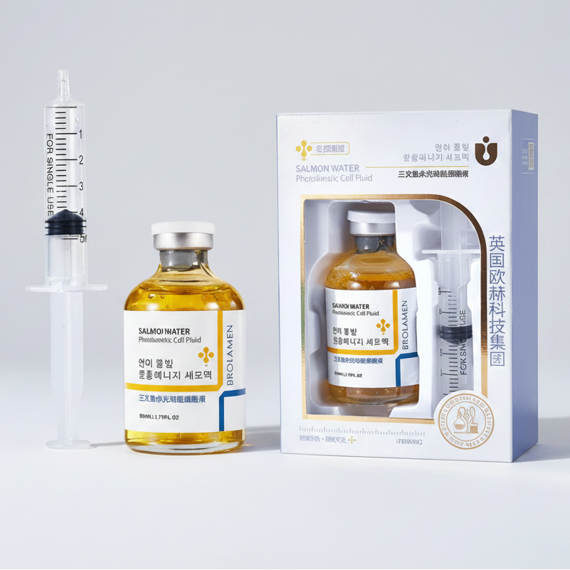 50ml Esencia Coreana de Salmón Aqua Dynamic Cell Loción Profunda Hidratante Cuidado Facial Fortalece Barrera Reafirmante Contorno