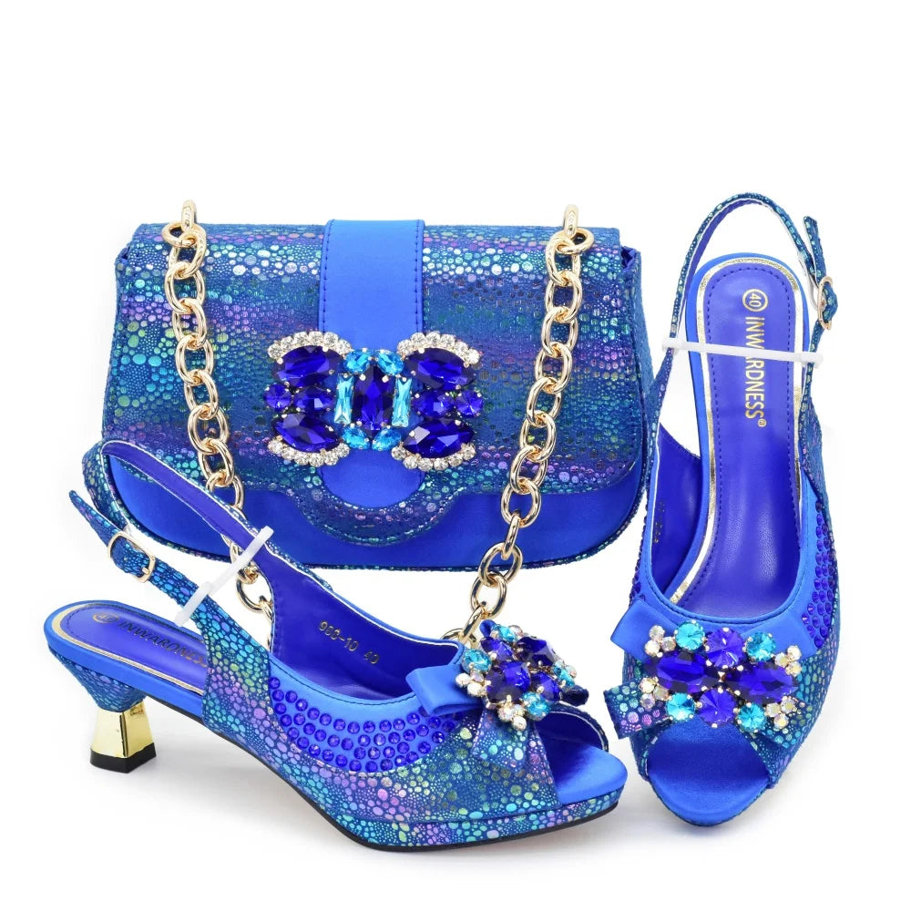 Set Zapatos y Bolso Mujer Estilo Italiano - Diseño Fashion 2026