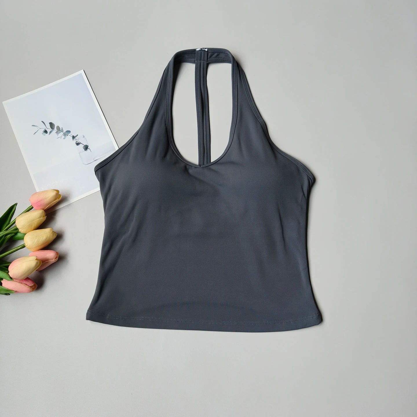 Yoga Suits Gym Sports Beauty Back Lingerie Plush Breasts V-neck Halter Neck Vest Bras Fitness Running Shock-proof Fitness Suits