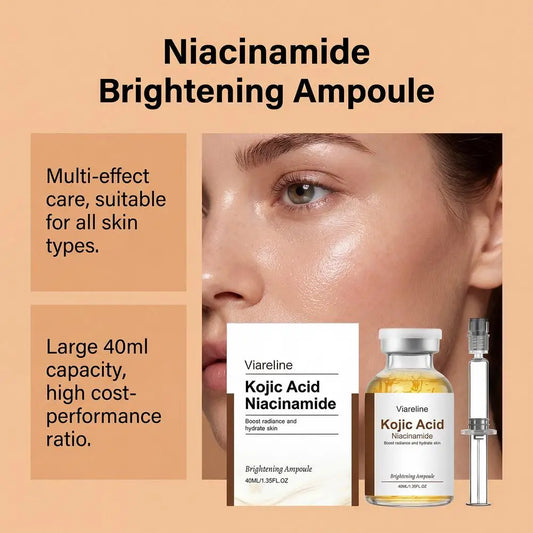 Ampolla Sérum Ácido Kójico + Niacinamida + Colágeno 40ml – Ilumina y Unifica el Tono