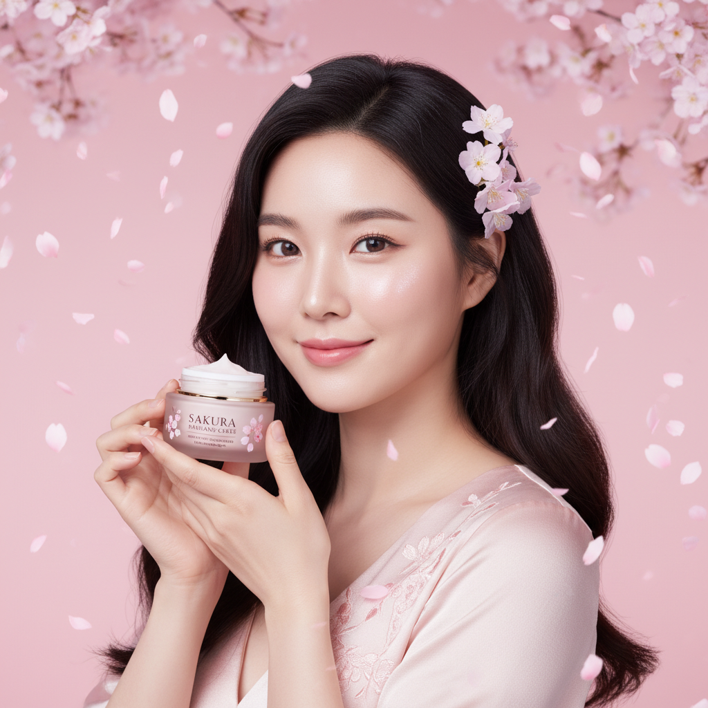 Modelo asiática crema Sakura