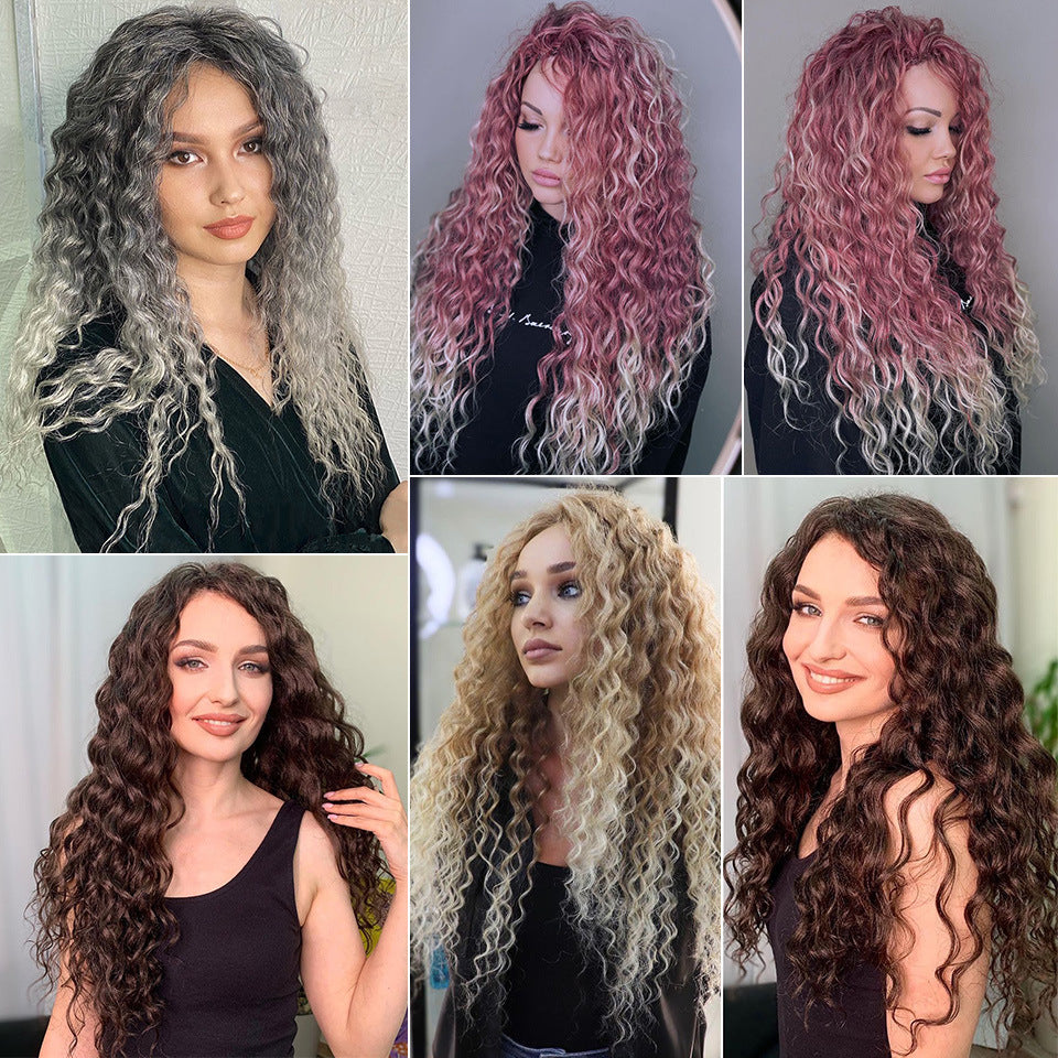 Cabello Crochet Ocean Wave – Estilo Hawaii Multicolor