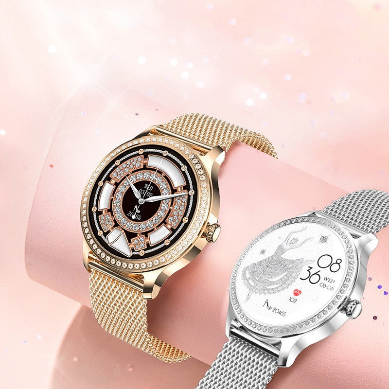 Smartwatch para Mujer con Llamadas Bluetooth - Monitor Cardíaco, SpO2 y Batería 7-14 Días
