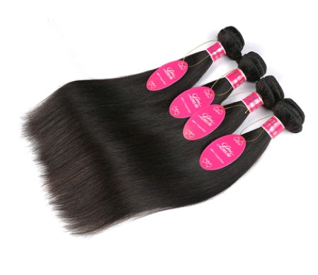 Extensión de Cabello Humano Liso – Color Natural – Renacer Glamur
