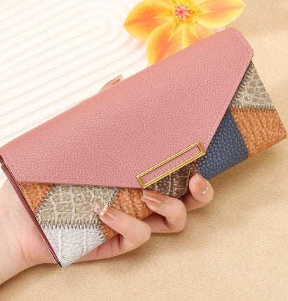 Monedero Retro Multifuncional con Hebilla - Estilo Coreano y Japonés