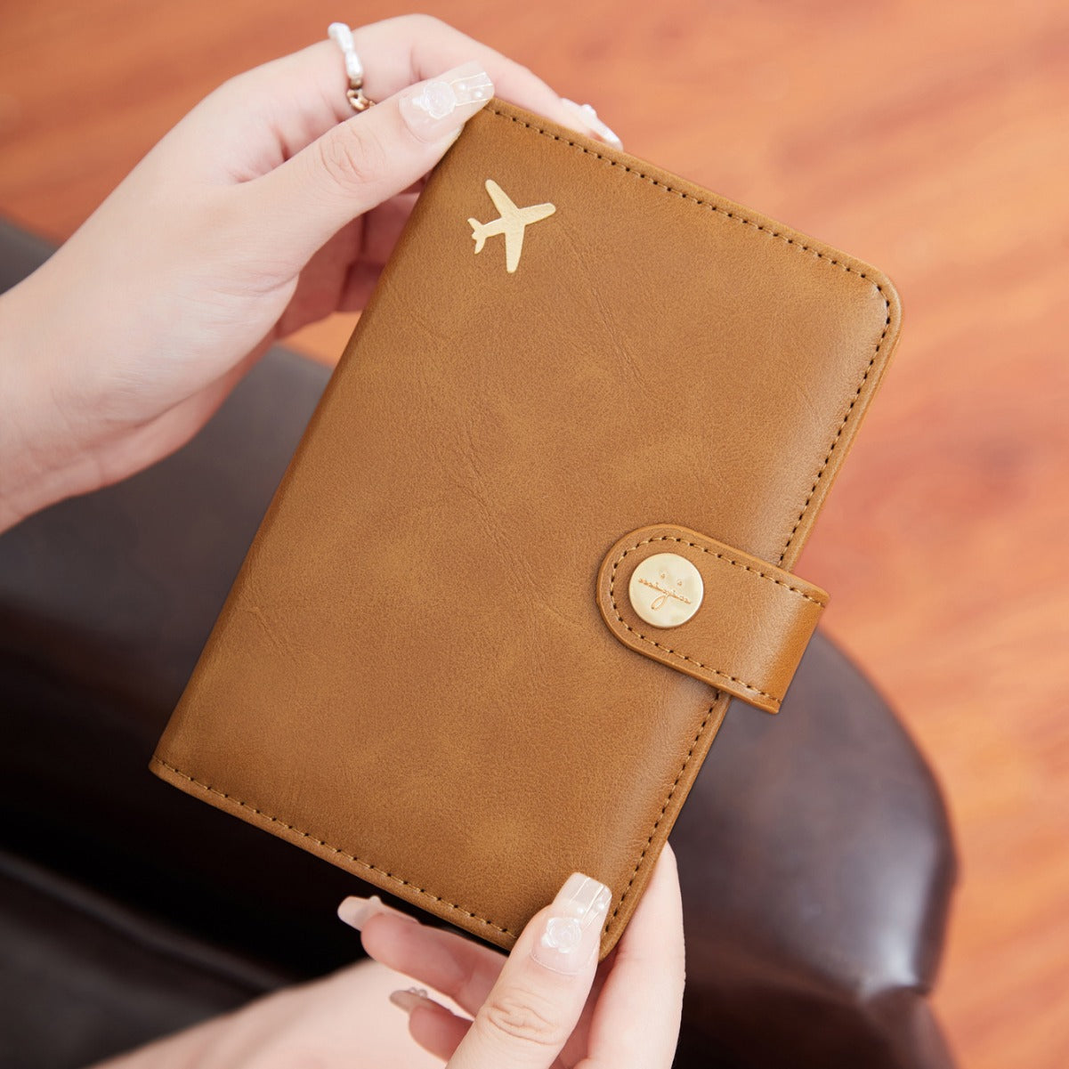 Porta Pasaporte Multifuncional Fashion - Funda Protectora de Documentos