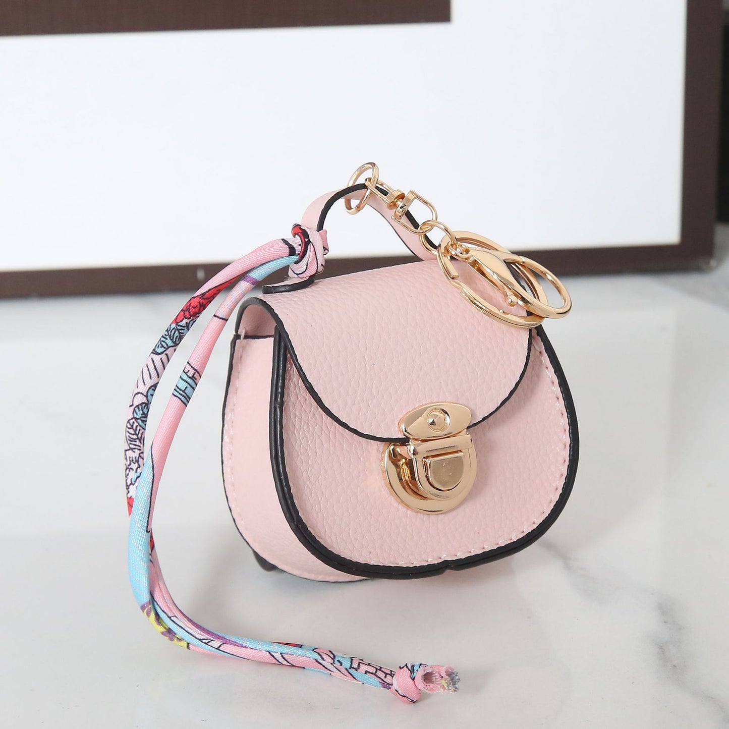 Monedero Pequeño con Llavero - Bolso Colgante Multifuncional Mujer