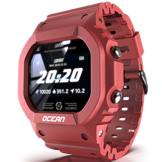 Smartwatch Deportivo Resistente al Agua - Monitor Cardíaco, Contador de Pasos y Diseño Camuflaje