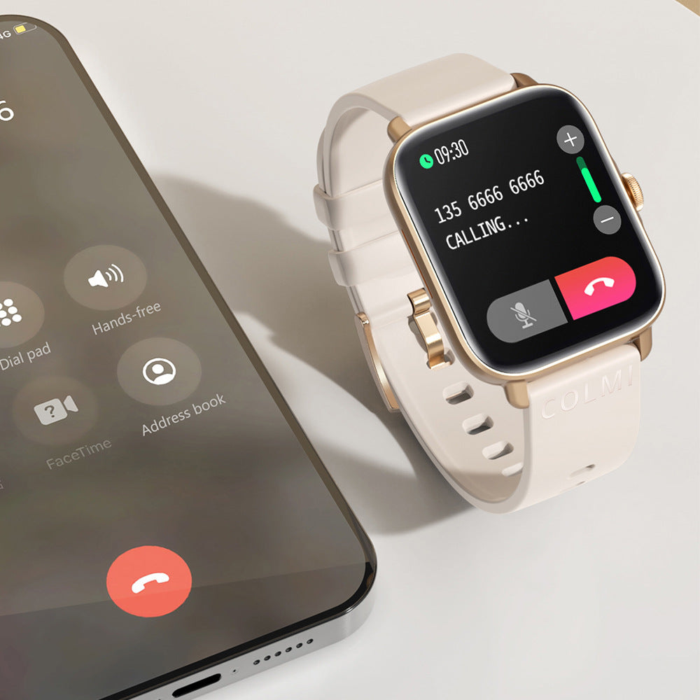 Smartwatch Pantalla Completa Resistente al Agua - Monitor Cardíaco y SpO2