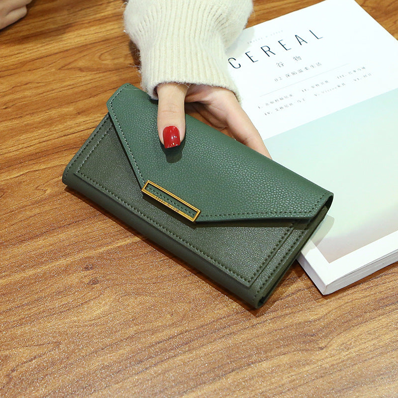 Monedero Retro Multifuncional con Hebilla - Estilo Coreano y Japonés