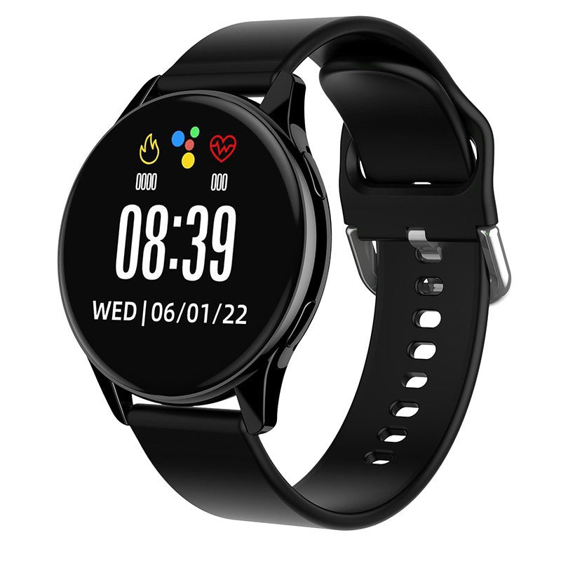 Smartwatch Redondo con Llamadas Bluetooth - Monitor Cardíaco, SpO2 y Carga Magnética