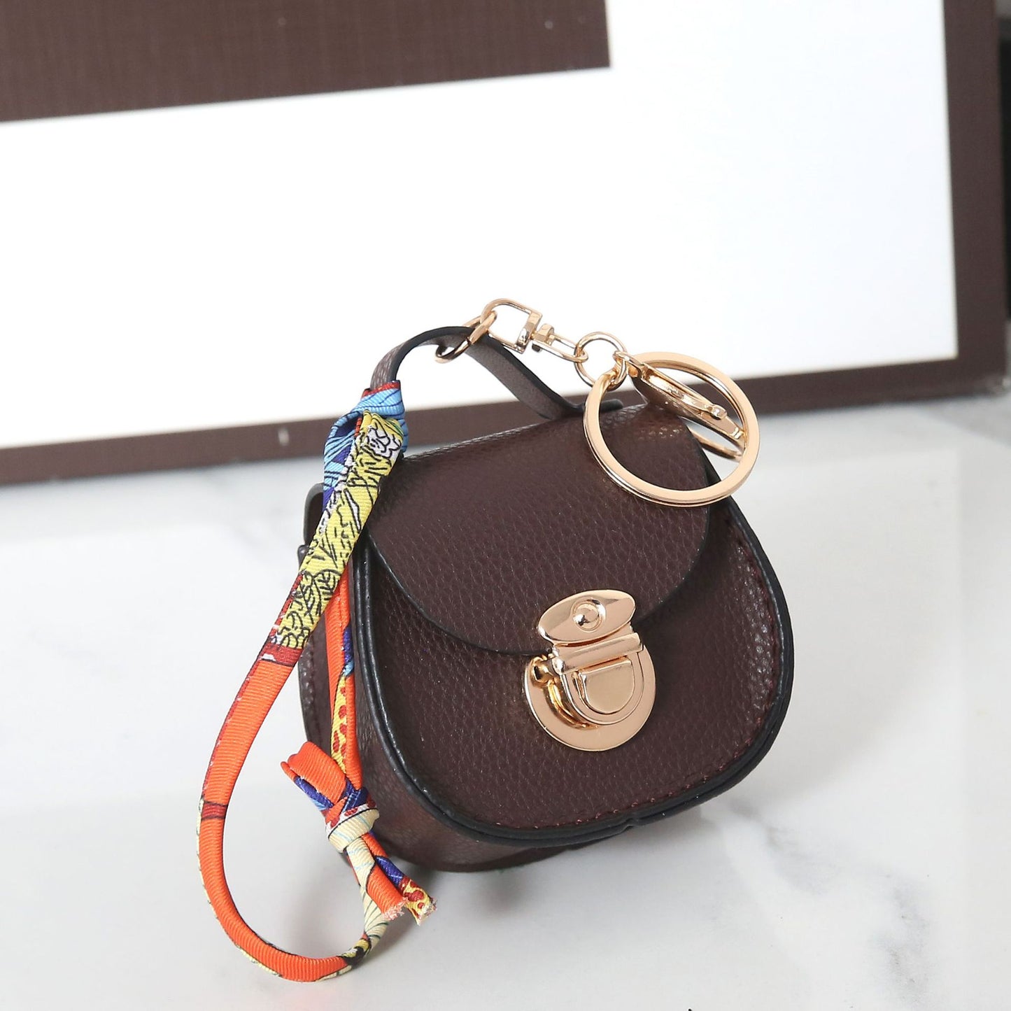 Monedero Pequeño con Llavero - Bolso Colgante Multifuncional Mujer