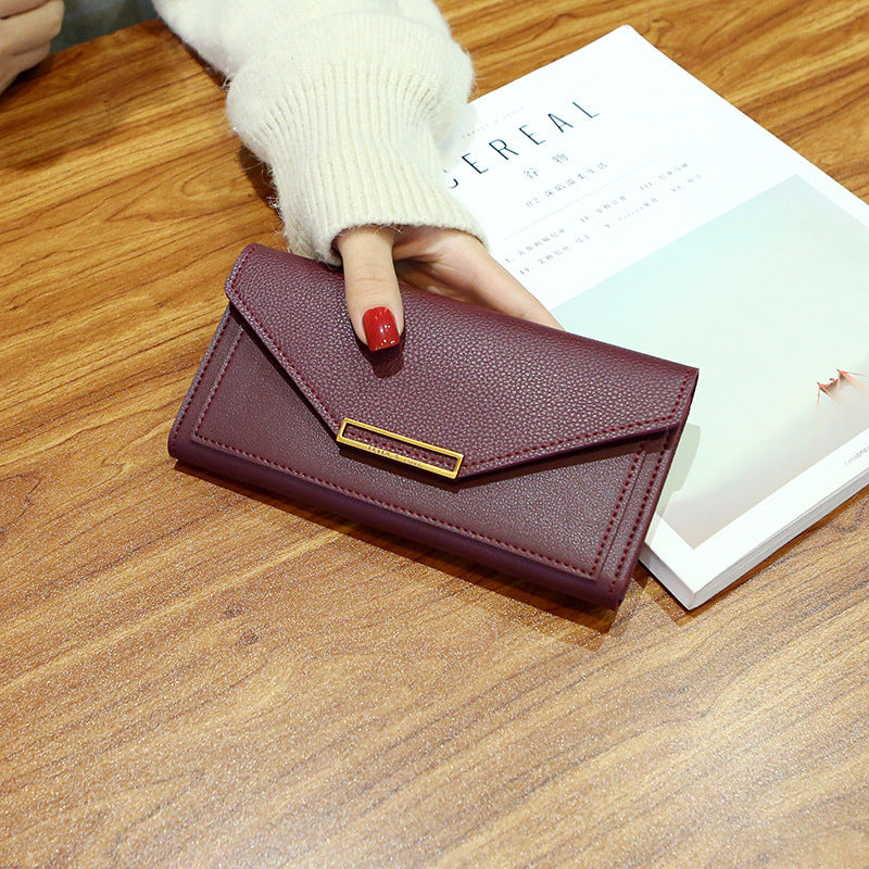 Monedero Retro Multifuncional con Hebilla - Estilo Coreano y Japonés