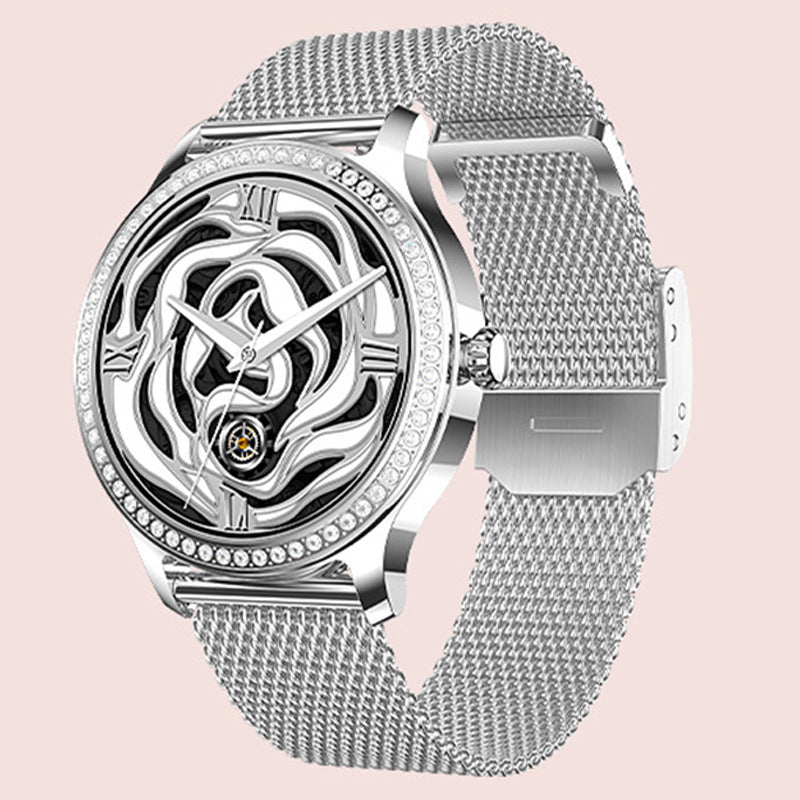 Smartwatch para Mujer con Llamadas Bluetooth - Monitor Cardíaco, SpO2 y Batería 7-14 Días