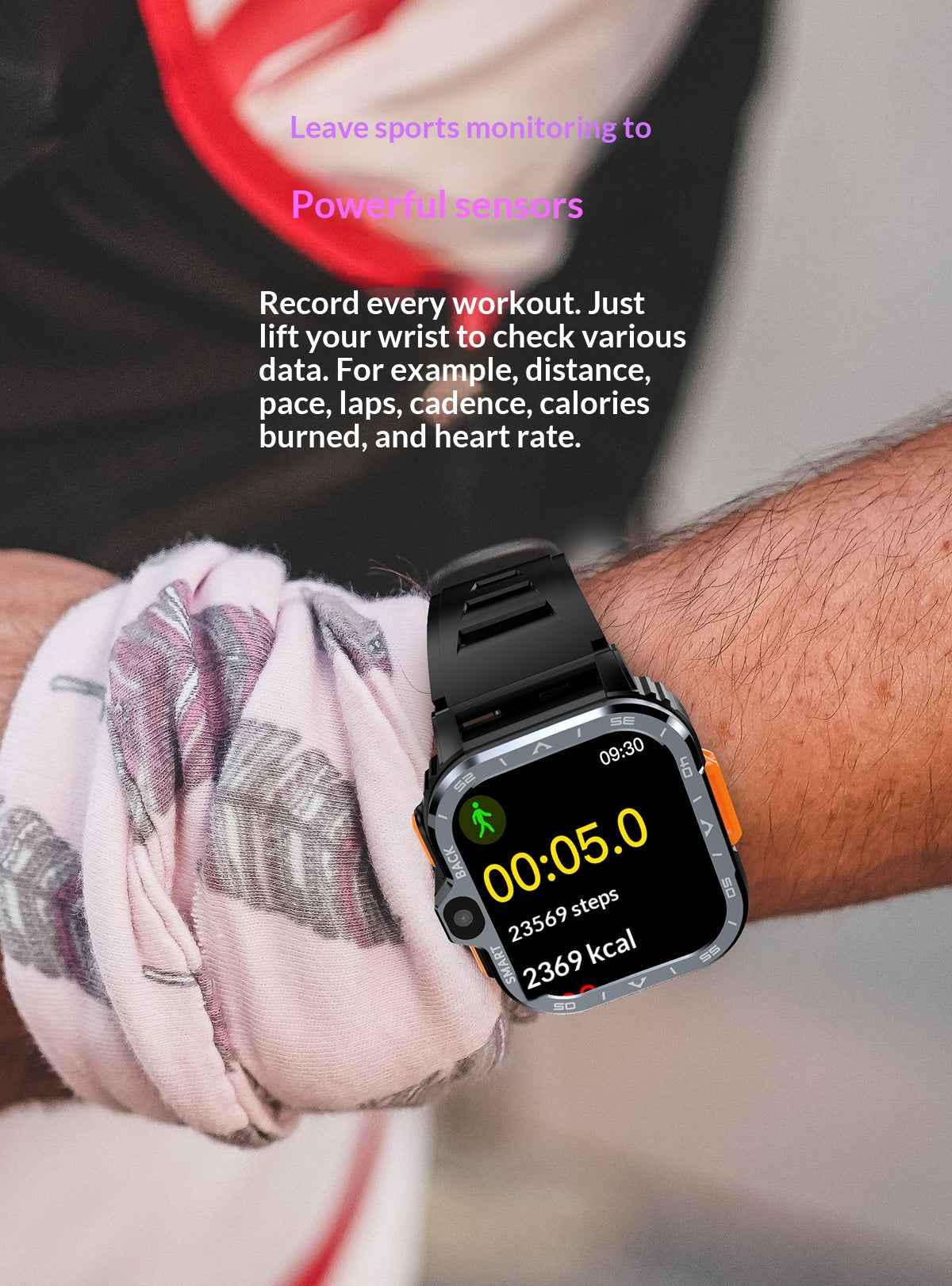 Smartwatch con WIFI, Cámara y Llamadas Bluetooth - NFC, Monitor Cardíaco y Resistente al Agua