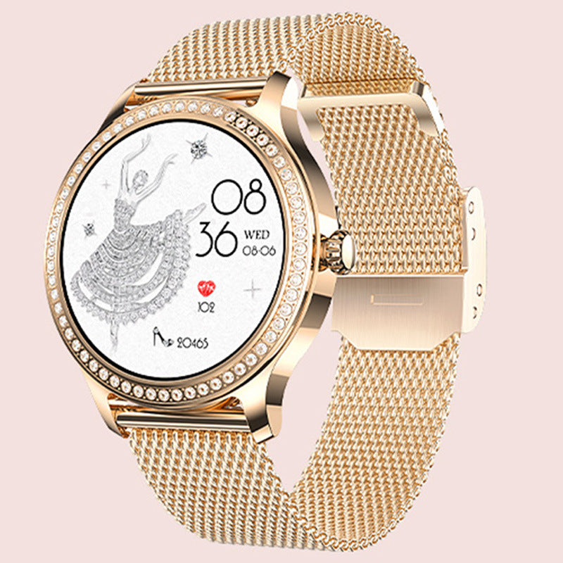 Smartwatch para Mujer con Llamadas Bluetooth - Monitor Cardíaco, SpO2 y Batería 7-14 Días