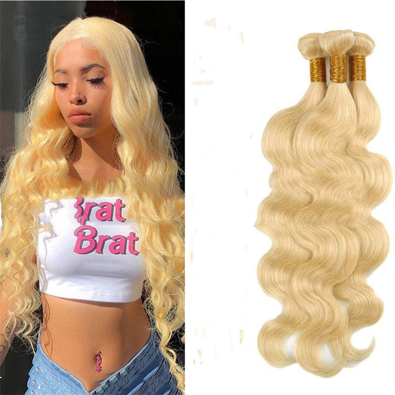Peluca Sintética Body Wave 613 – Rubio Dorado Claro – Renacer Glamur
