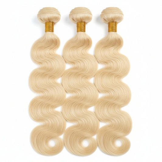 Peluca Sintética Body Wave 613 – Rubio Dorado Claro – Renacer Glamur