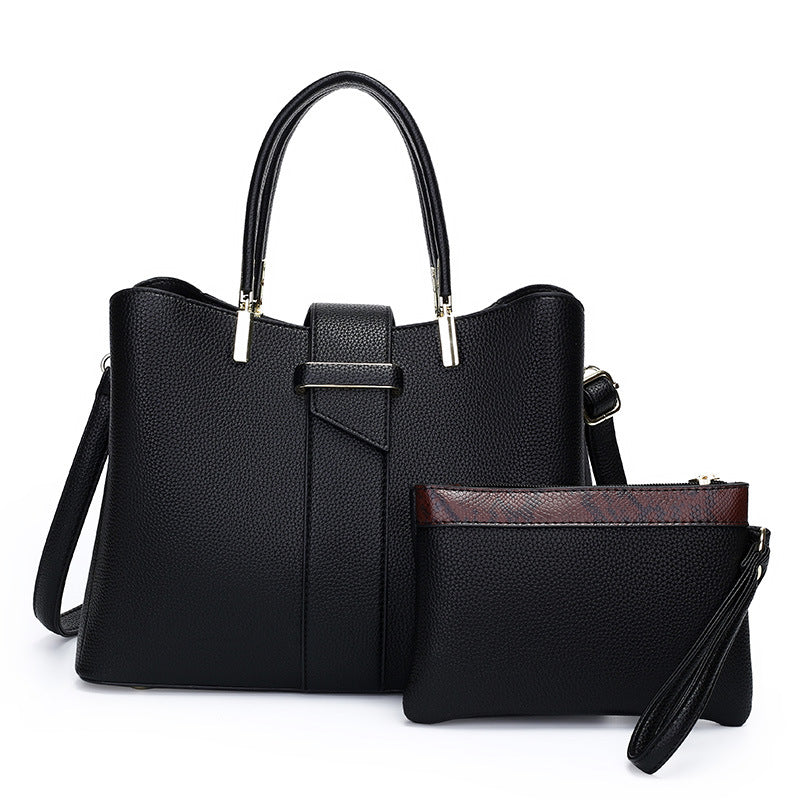 Bolso Retro Mujer con Bandolera - Diseño Simple Elegante Estilo Vintage