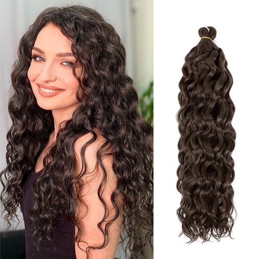 Cabello Crochet Ocean Wave – Estilo Hawaii Multicolor