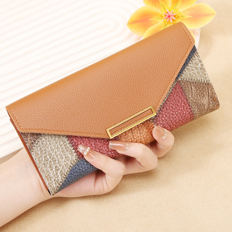 Monedero Retro Multifuncional con Hebilla - Estilo Coreano y Japonés