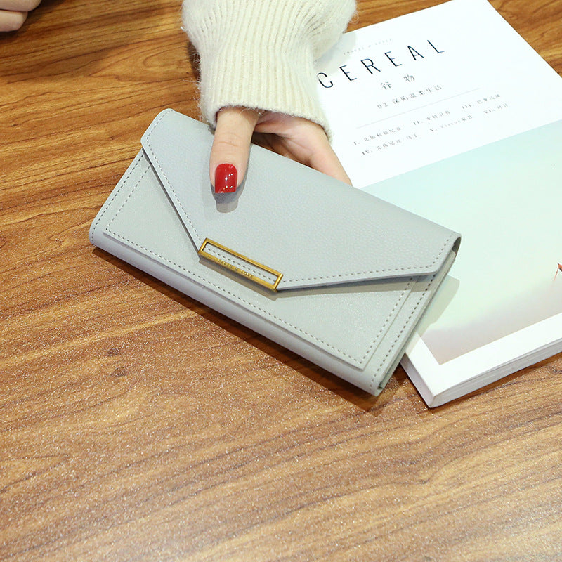 Monedero Retro Multifuncional con Hebilla - Estilo Coreano y Japonés