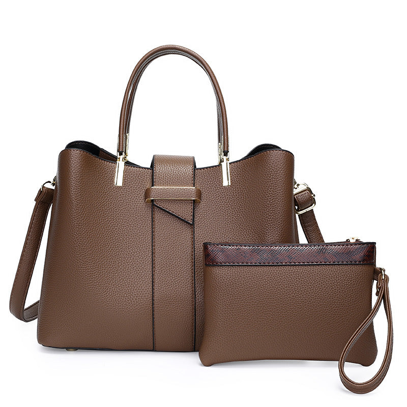 Bolso Retro Mujer con Bandolera - Diseño Simple Elegante Estilo Vintage