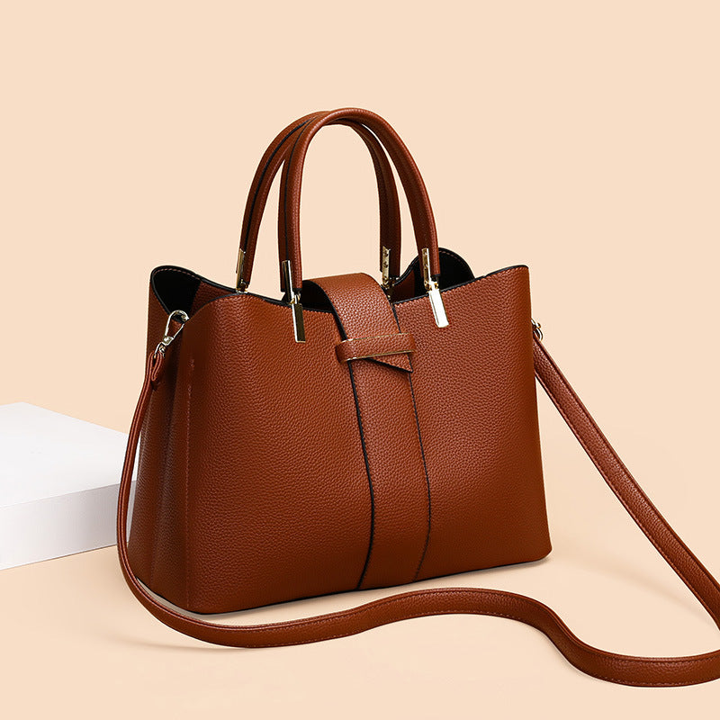 Bolso Retro Mujer con Bandolera - Diseño Simple Elegante Estilo Vintage