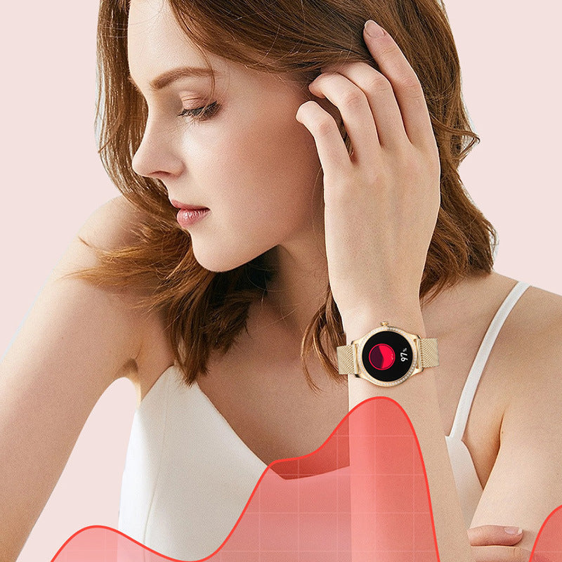 Smartwatch para Mujer con Llamadas Bluetooth - Monitor Cardíaco, SpO2 y Batería 7-14 Días