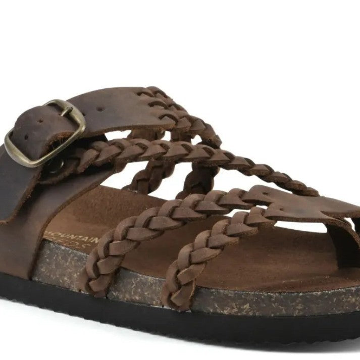 Sandalias Planas Tejidas con Tiras Mujer - Estilo Europeo y Americano