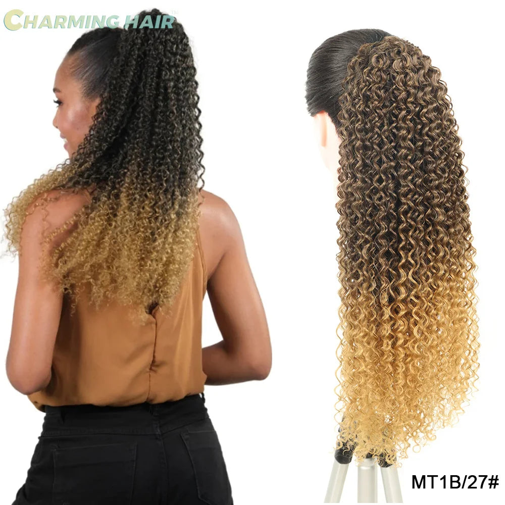 Aplique Rabo de Caballo Largo Rizado 70cm | Fibra Premium con Clip