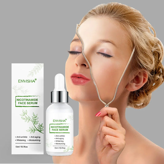 Sérum Facial Niacinamida + Colágeno + Retinol – Antiedad, Blanqueador y Control de Poros 15ml