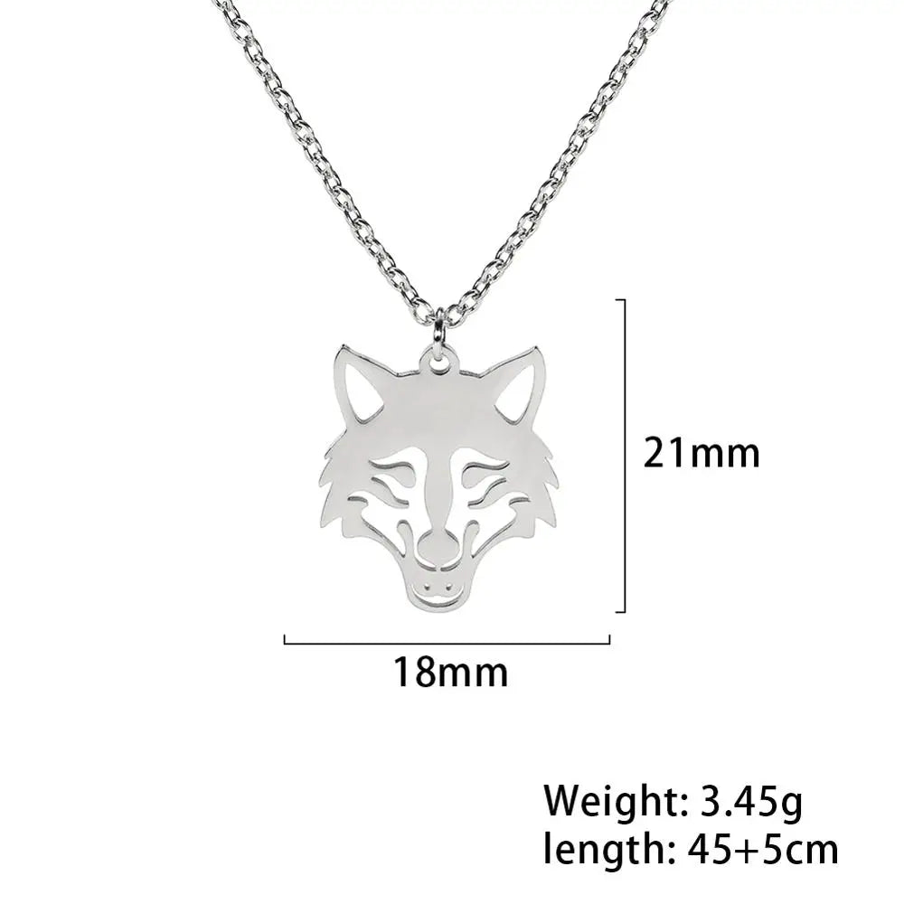 Collar Choker Animal Acero Inoxidable para Mujer — Perro, Gato, Delfín, Pingüino