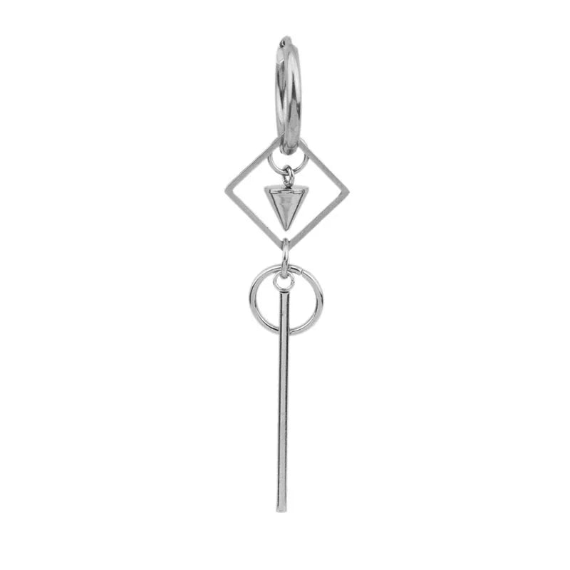 ONSTALL 19 Korean Fashion Pop Jewelry male Bangtan men earring  Drop Earring For Women Vintage Long Men Earring Geometric