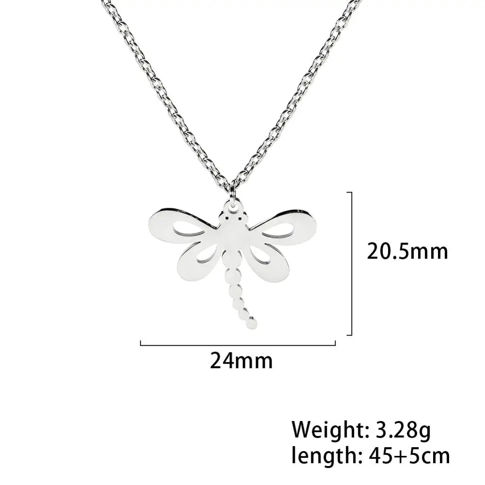 Collar Choker Animal Acero Inoxidable para Mujer — Perro, Gato, Delfín, Pingüino