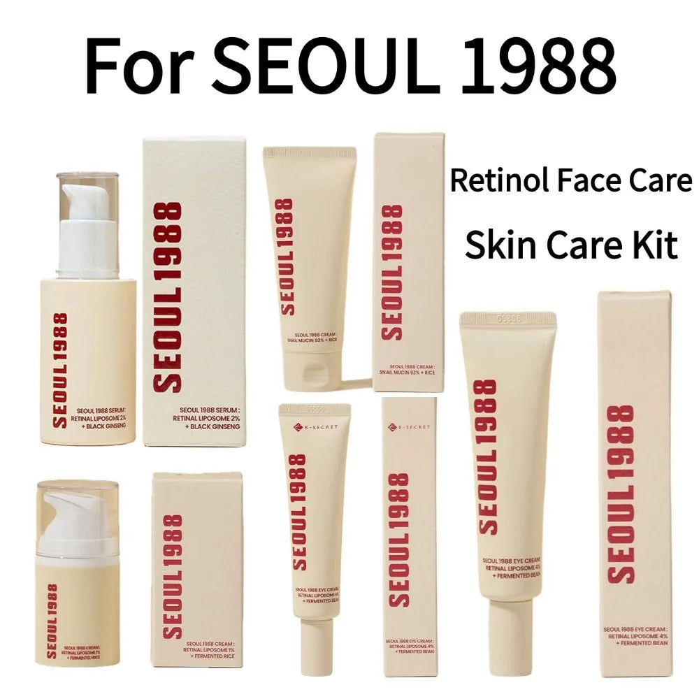 Sérum Retinol + Vitamina C For Seoul 1988 – Antiedad, Reafirmante y Antiarrugas 30ml