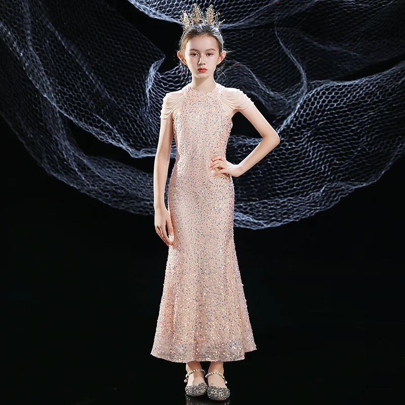 Vestido de Gala para Niña con Lentejuelas – Varios Estilos