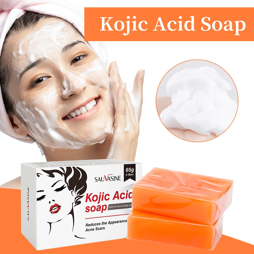 Set Ácido Kójico Ms.Dear – Crema Antiedad 50g + Sérum Facial + Jabón Artesanal Blanqueador