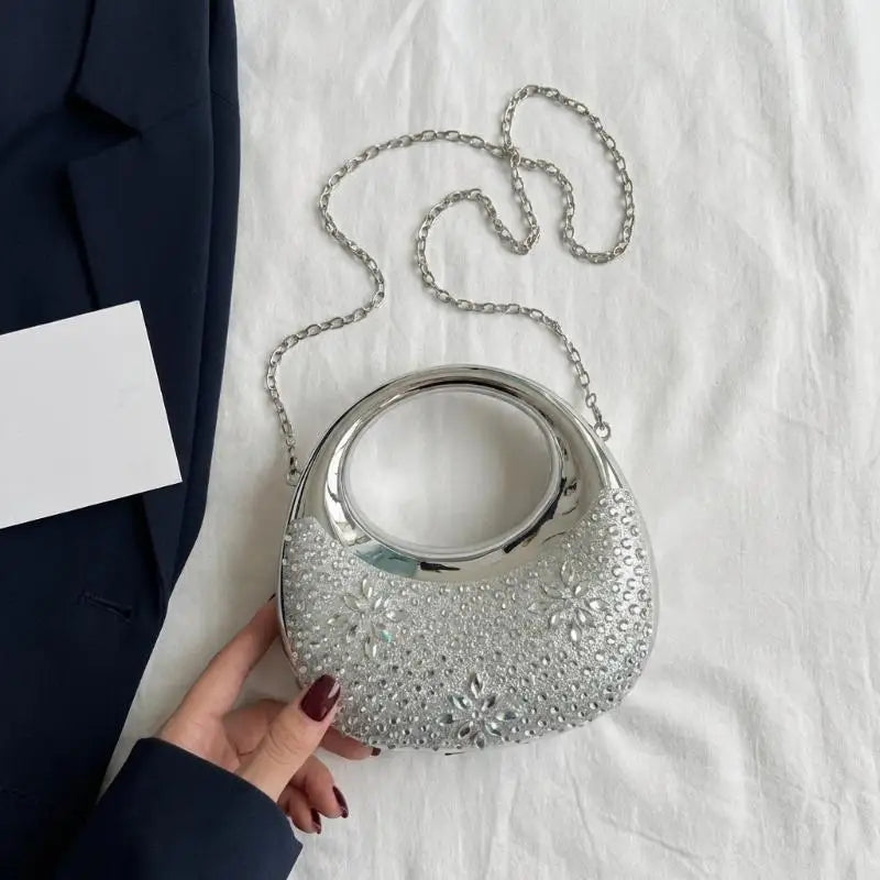 Minibolso de Fiesta con Pedrería, Varios Modelos