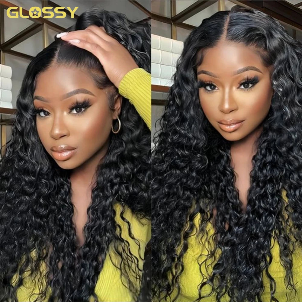 Peluca Water Wave 13x6 HD Lace Front 250% Densidad | Cabello Humano Glueless