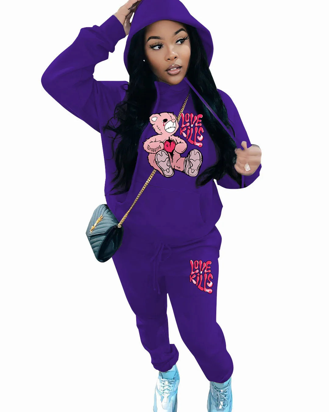 Conjunto Sudadera y Pantalón 2 Piezas Mujer