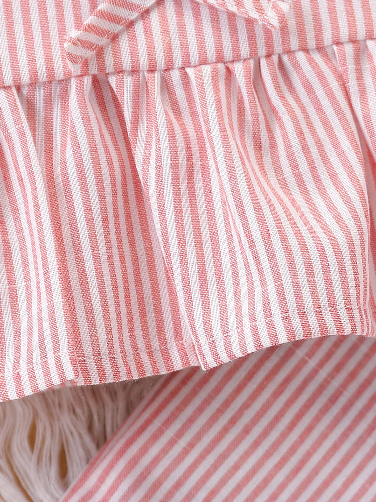 Conjunto de Verano 2 Piezas para Niña | Camisole Rayada + Pantalón Recto