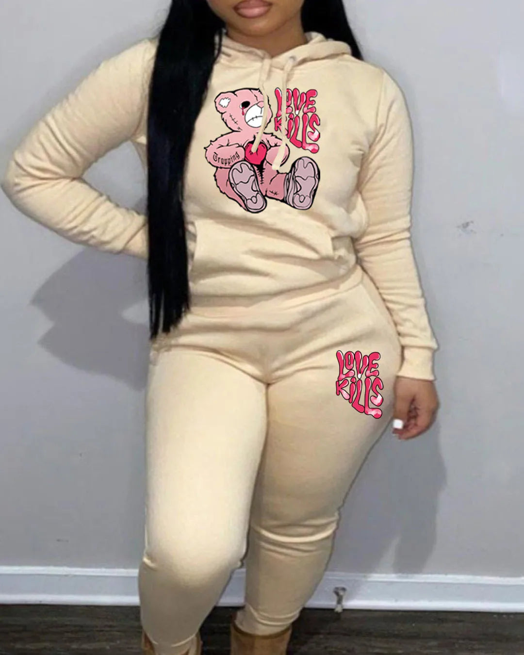 Conjunto Sudadera y Pantalón 2 Piezas Mujer