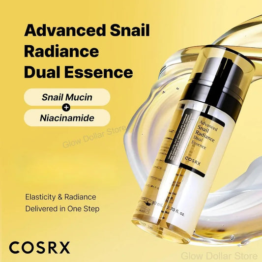 Sérum Dual COSRX Niacinamida 5% + Baba de Caracol 74% – Hidratación y Luminosidad 80ml
