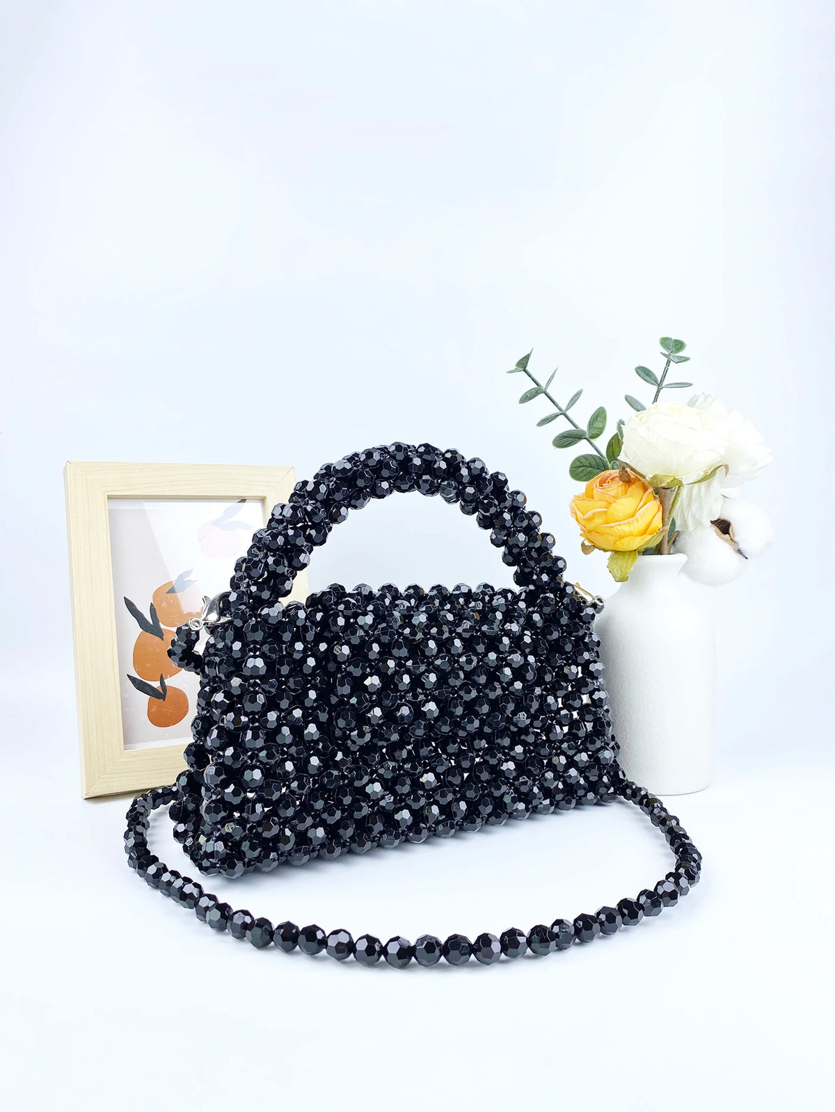 Bolso Pequeño con Cuentas para Mujer, Varios Colores